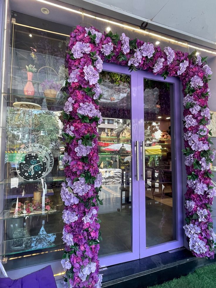 Entrance Arch fulfil with Flowers ~ Balloons 2 Meters and 2,5M. – Rental & Setup