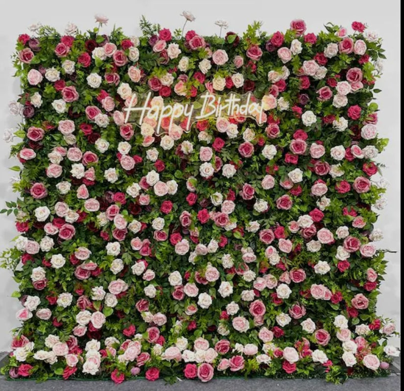 Wall of Flowers – Rental & Setup