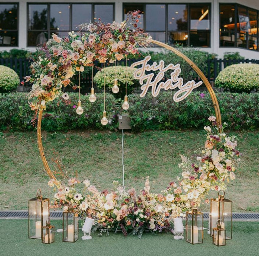 Circle of Flowers – Rental & Setup