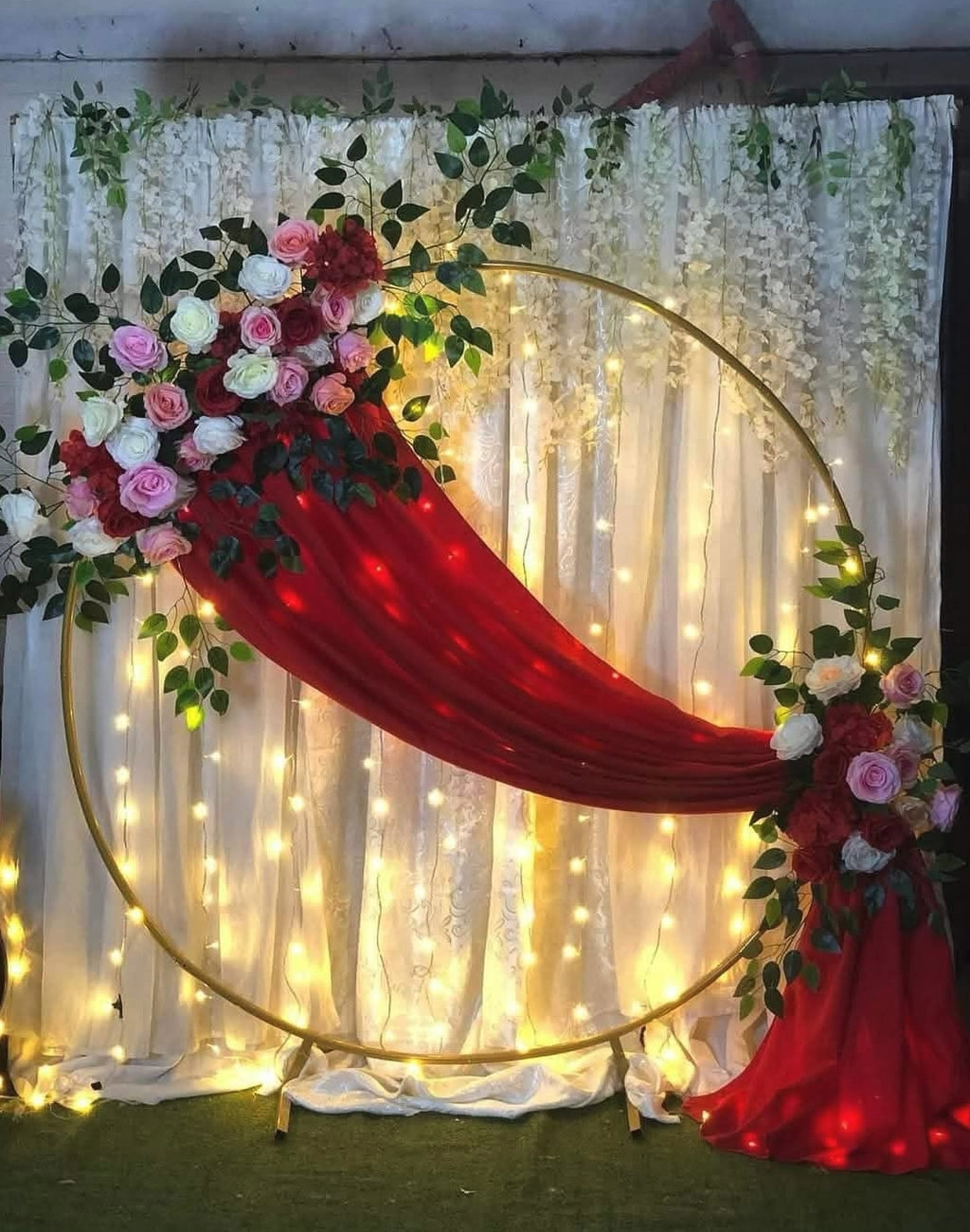 Circle of Flowers ~ Balloons 1.8M./ 2M./ 2.2M. – Rental & Setup