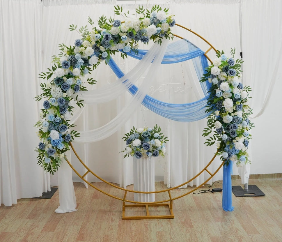 Entrance Arch fulfil with Flowers ~ Balloons 2 Meters and 2,5M. – Rental & Setup