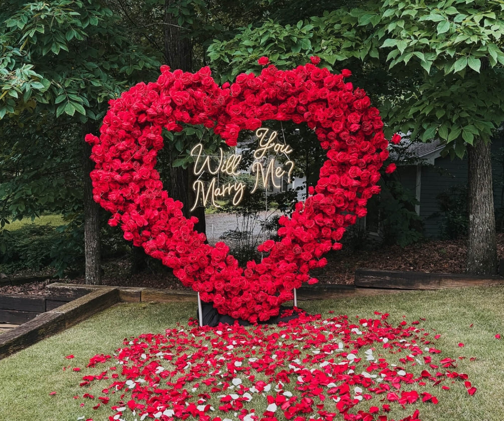 Heart of Flowers 2.2m – Rental & Setup